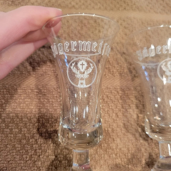 Set of 4 Jagermeister glassCordial Shot glasses - Picture 2 of 8